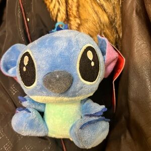 Disney Blue and Purple Stitch Stuffed Animal